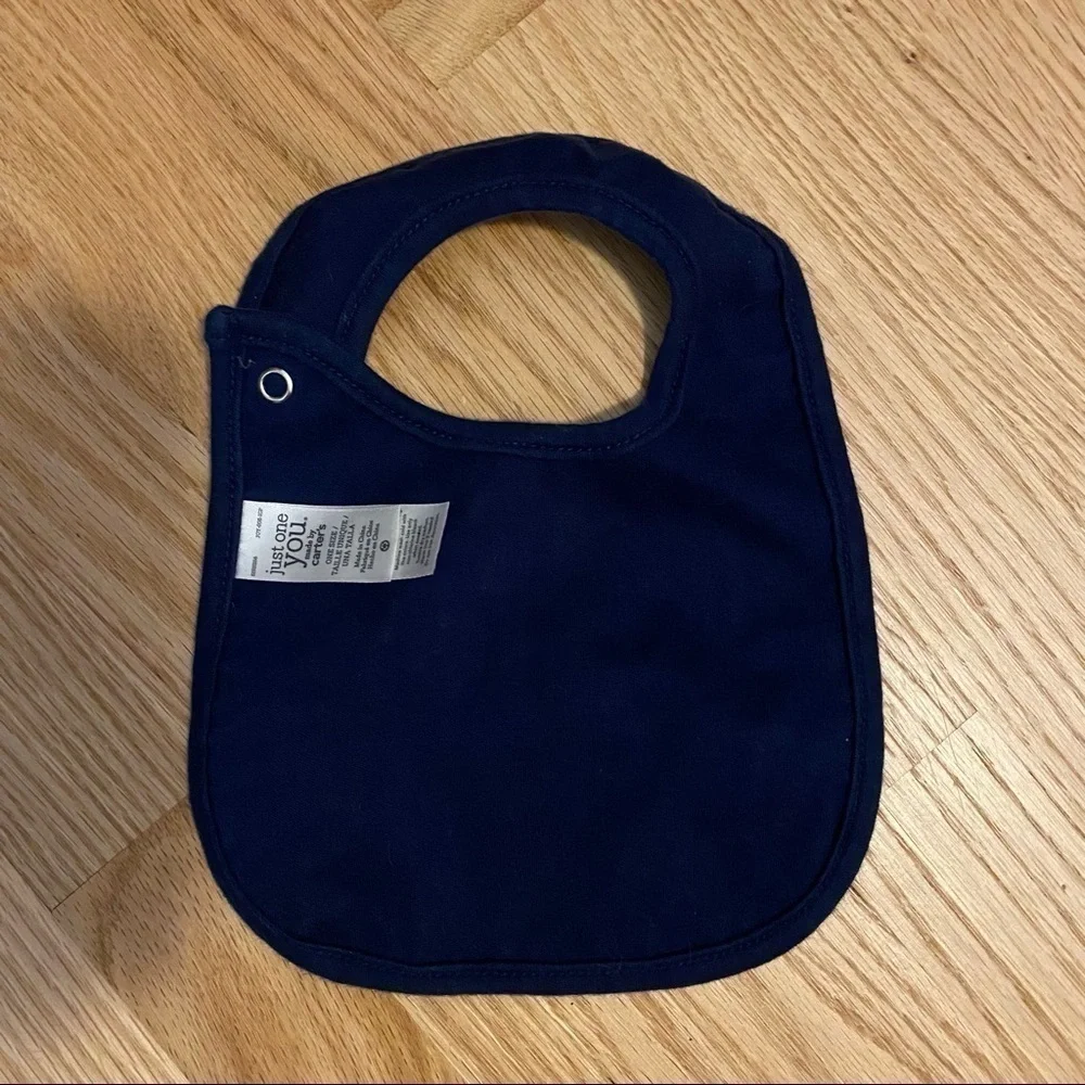 Thankful for Turkey and Grandma Thanksgiving Bib Baby Kids Blue